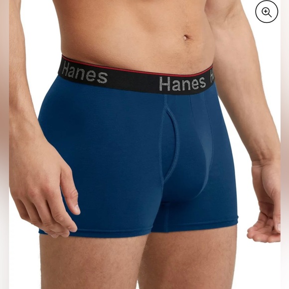 3 Pack Hanes Men's Total Support Pouch Trunk Underwear. (2 black, 1 gray); NWOT - Picture 12 of 16